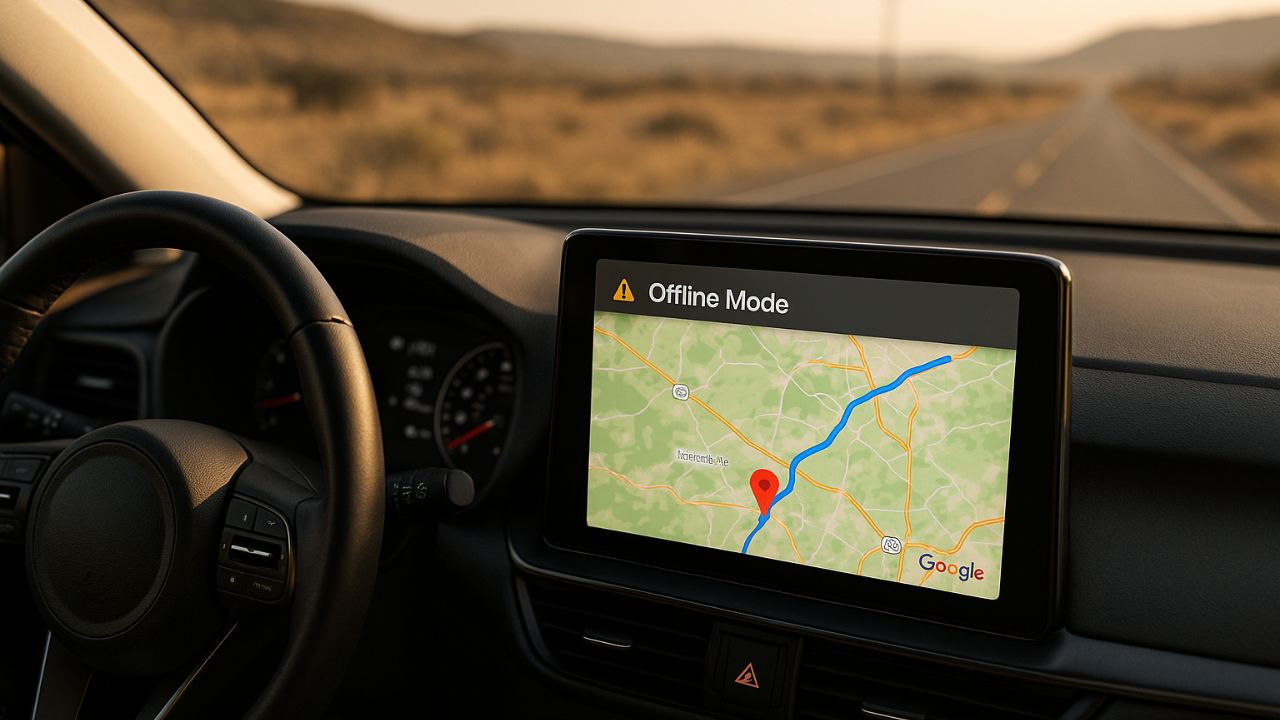 access google maps offline