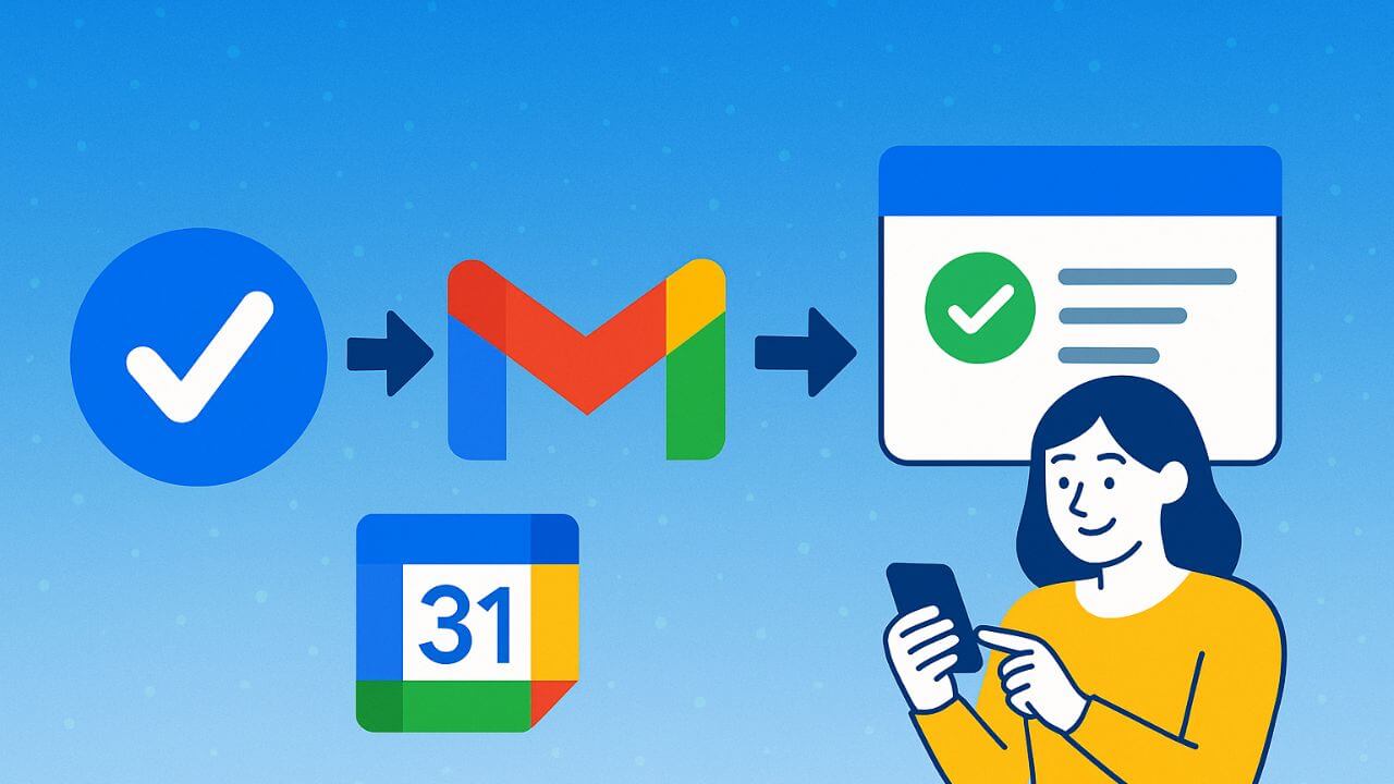 Integrate Google Tasks With Gmail & Google Calendar