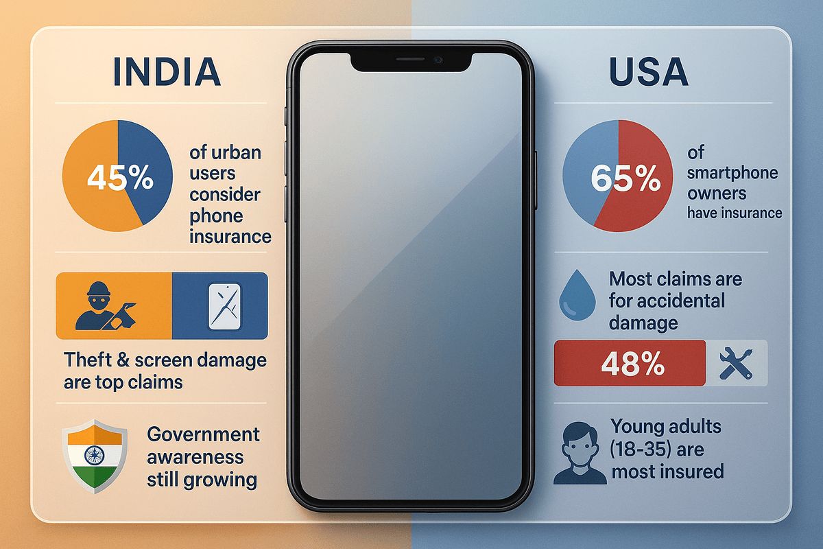 Statistics of Phone Insurance